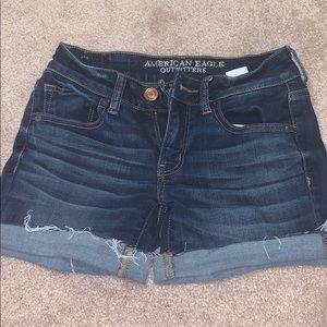 american eagle jean shorts